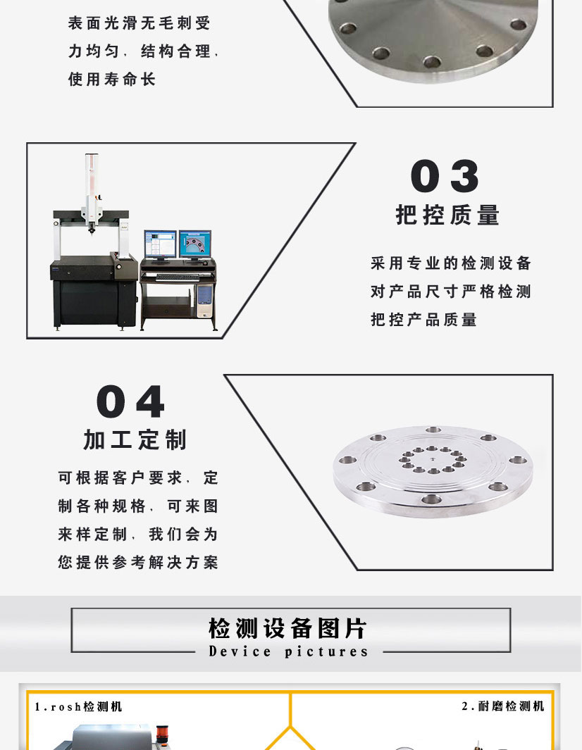 304不銹鋼法蘭盲板